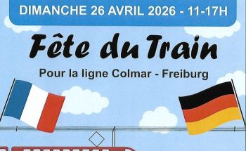 F&ecirc;te du train dimanche 26 avril- Programme